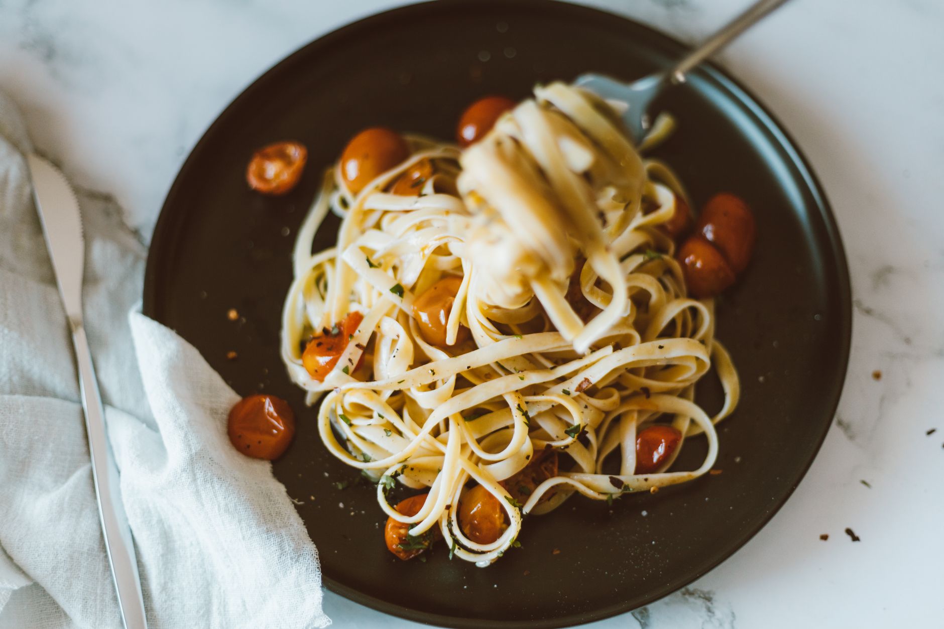 Squash linguine