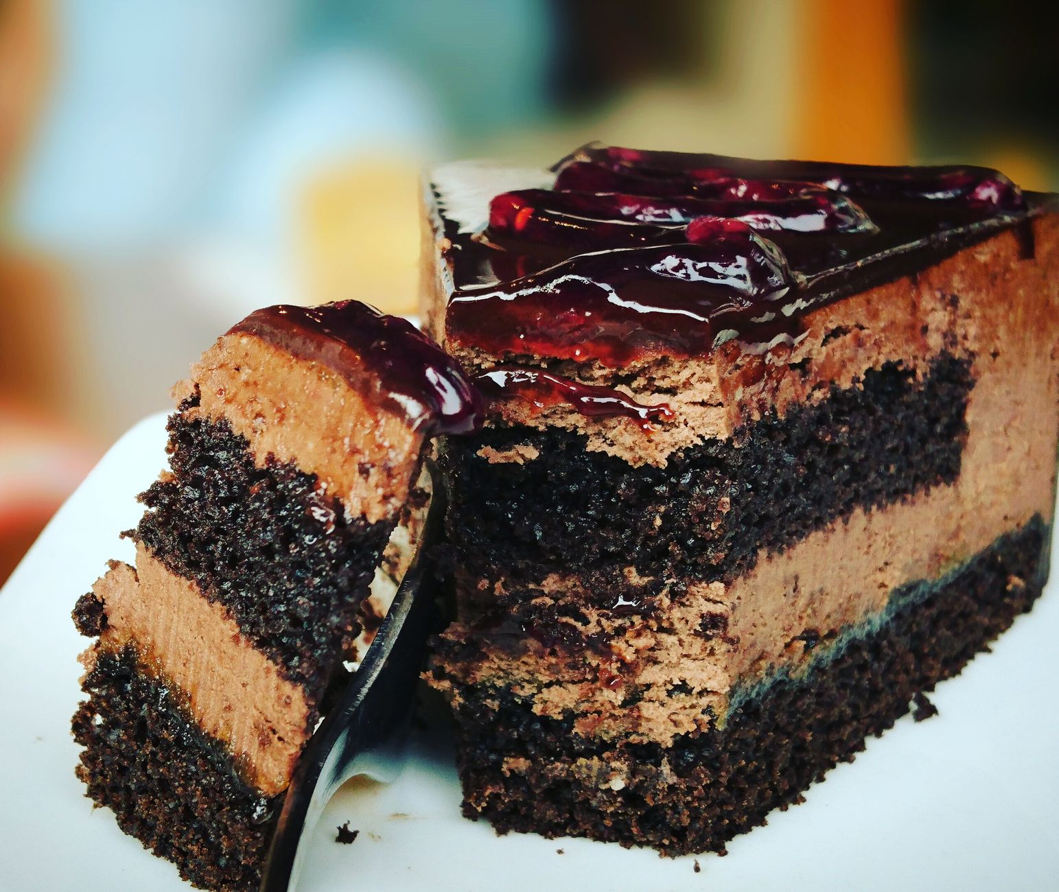 Sour Cream Chocolate Cake