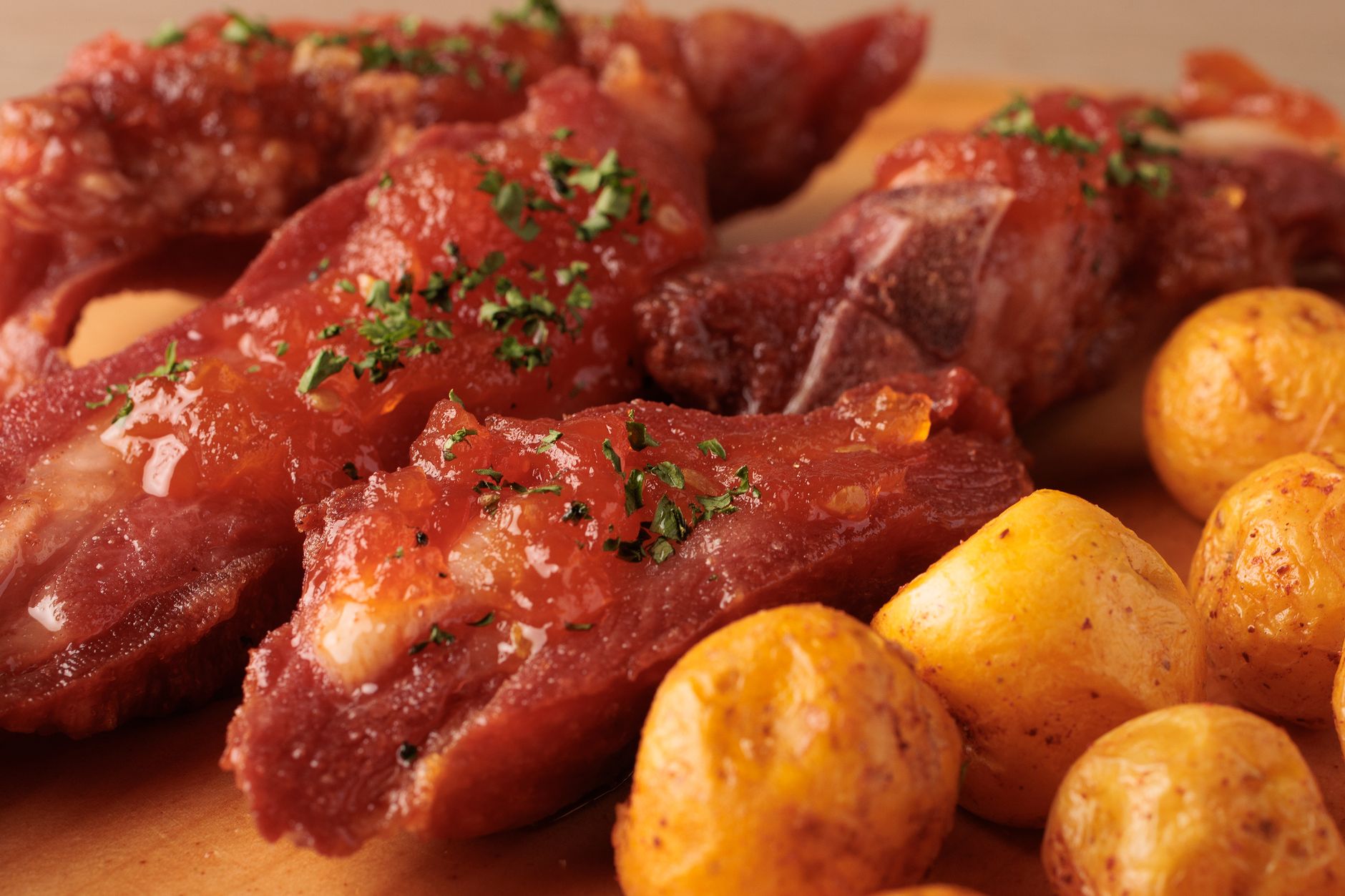 Italian Pork and Potato Casserole