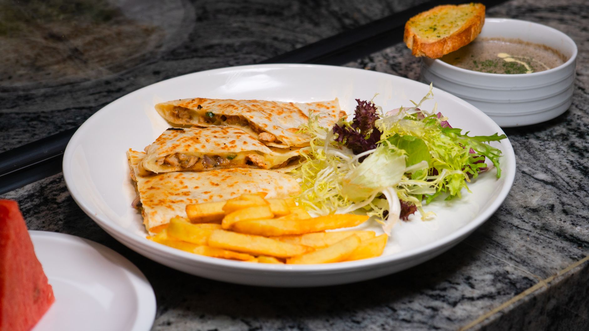 Mediterranean Quesadillas