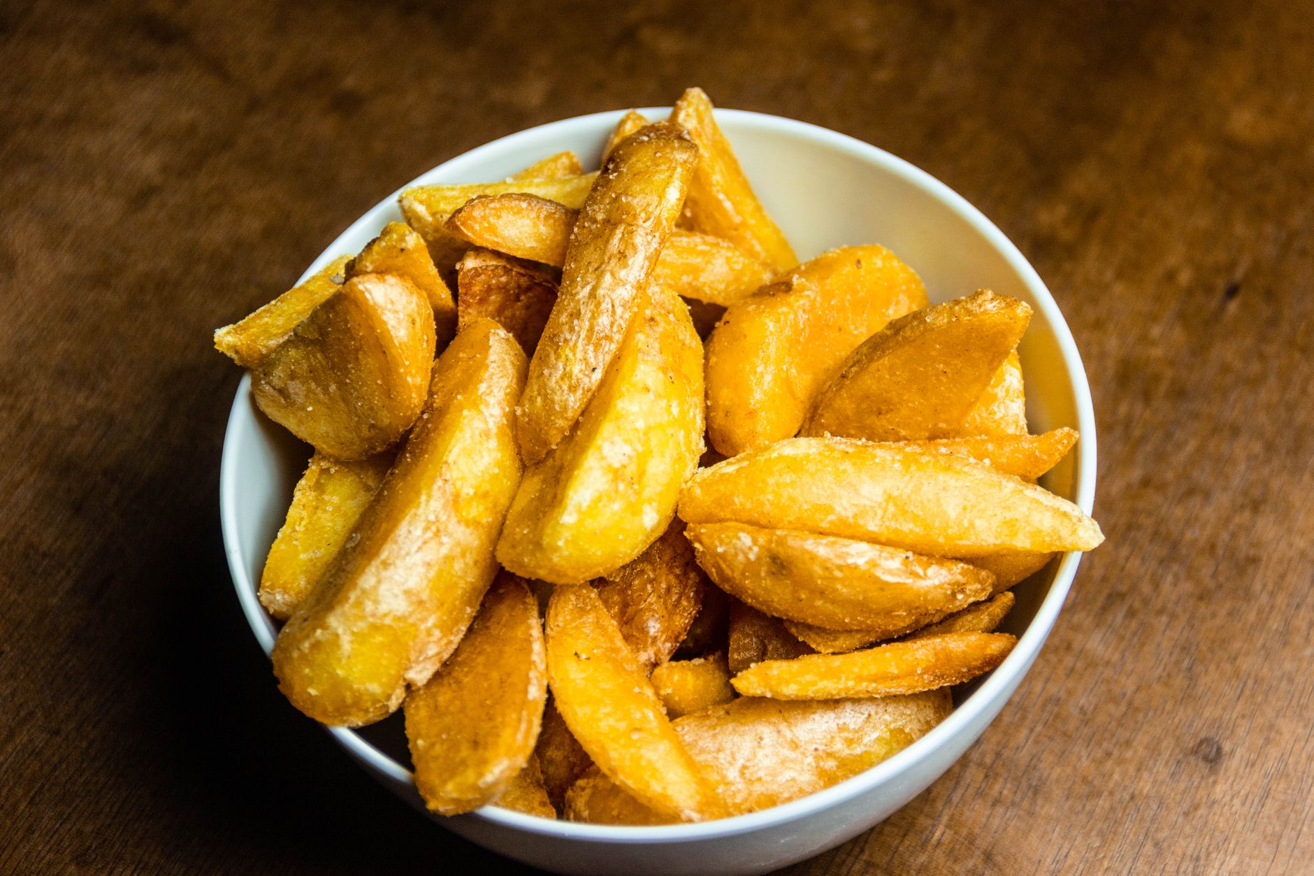 Beer-Battered Potato Wedges