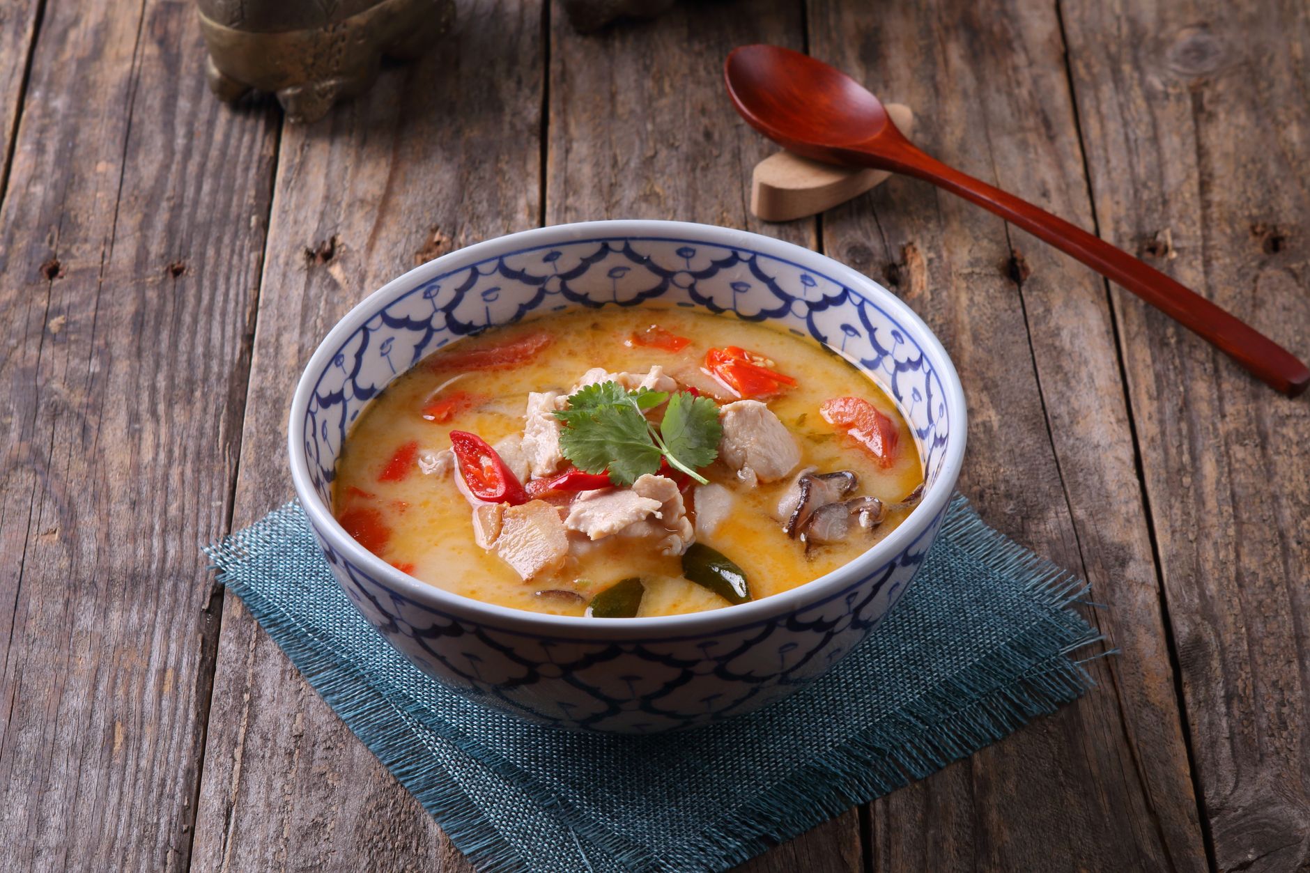 Thai Coconut Curry Chicken Thighs