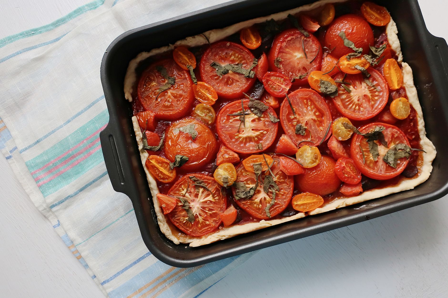 Rustic Tomato Pie