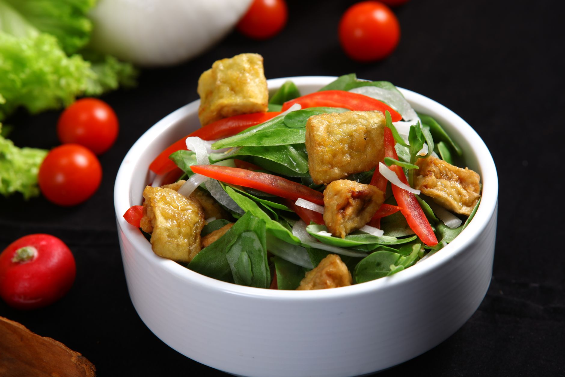 Curried Tofu Salad