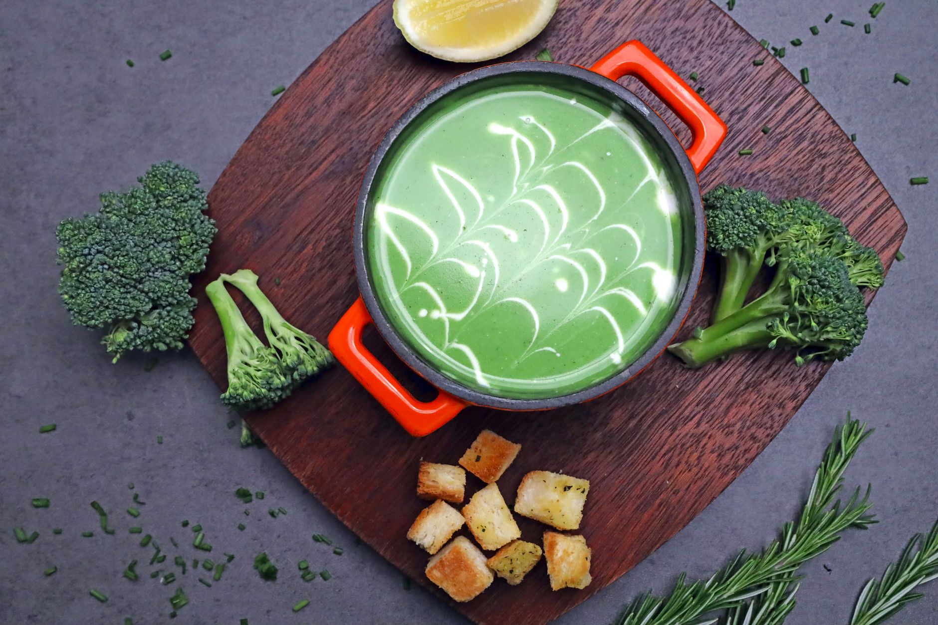 Broccoli & Stilton soup
