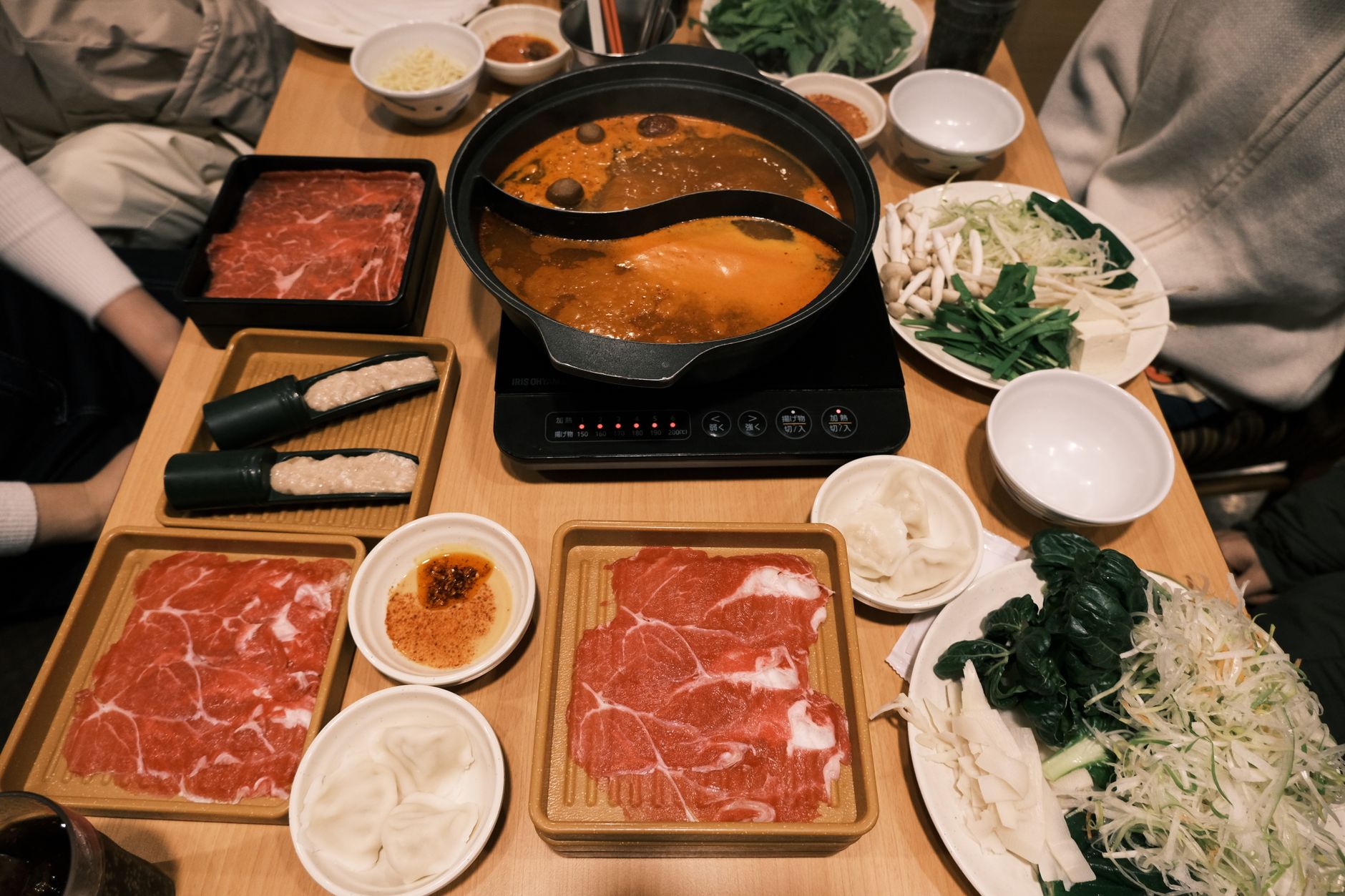 Easy beef hotpot