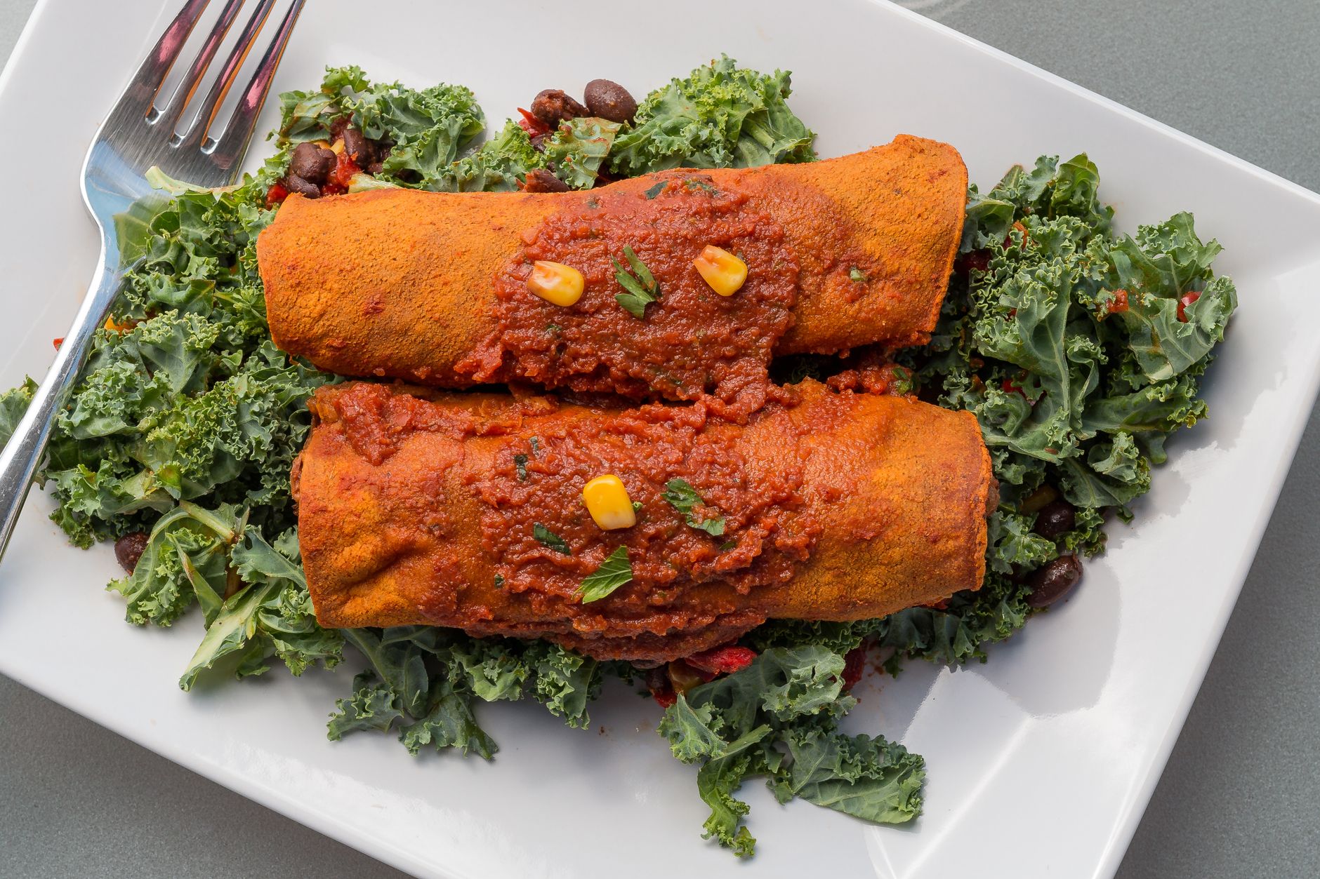 Sweet Potato Enchiladas