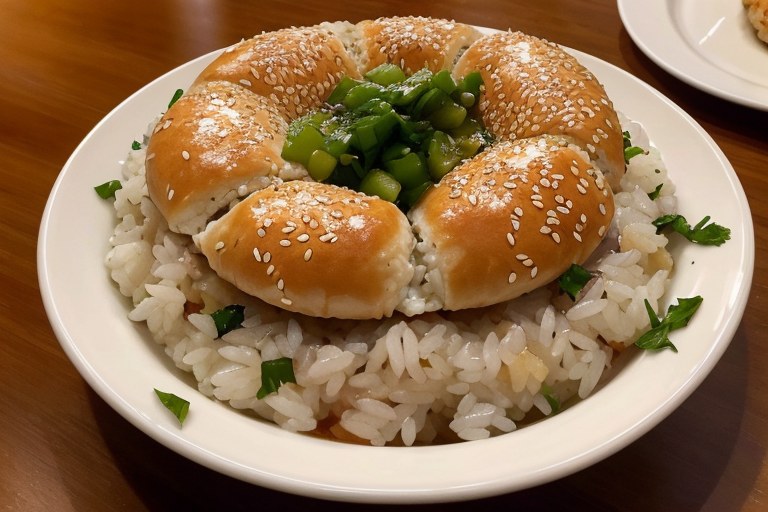 Everything Bagel Rice Bowl