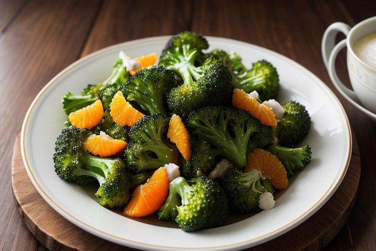 Broccoli Salad with Mandarin Oranges