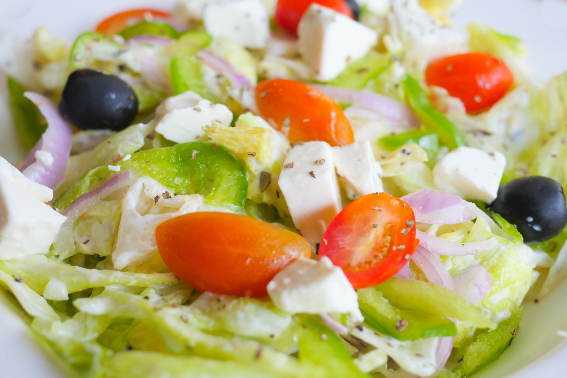 Vinaigrette Slaw with Feta