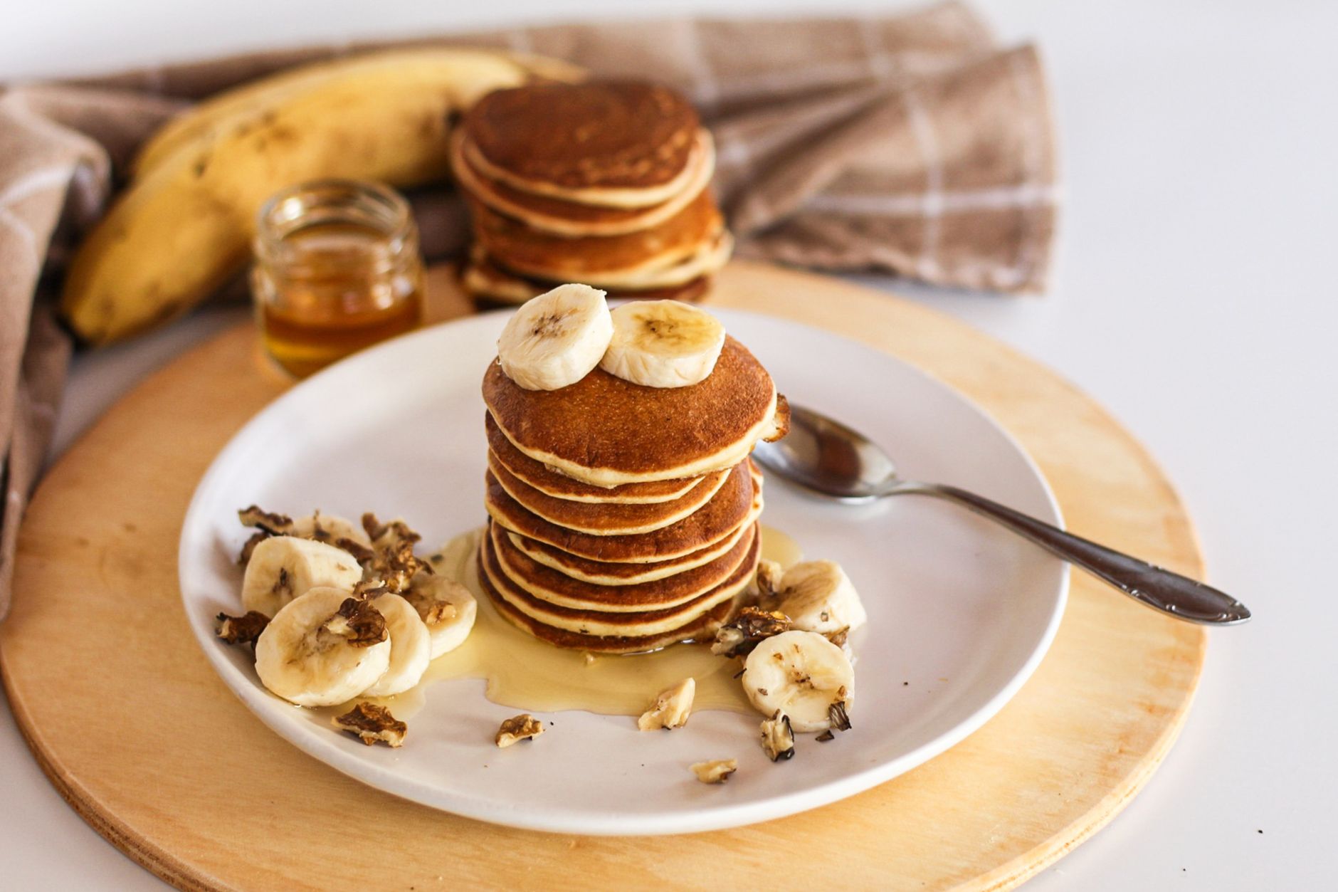 French Banana Pancakes