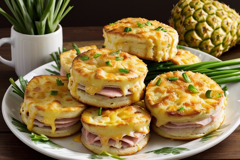 Hawaiian Ham Strata