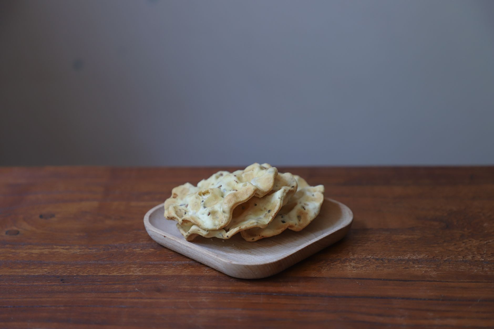 Thyme-Sea Salt Crackers