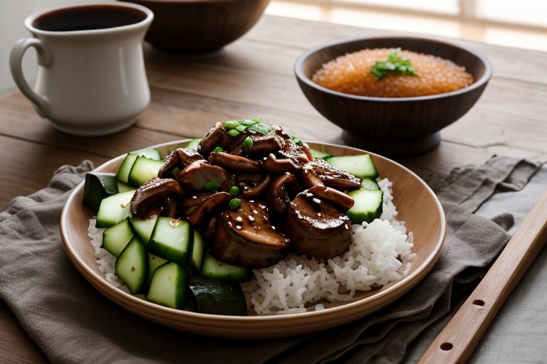 Gochujang Mushroom Bowls