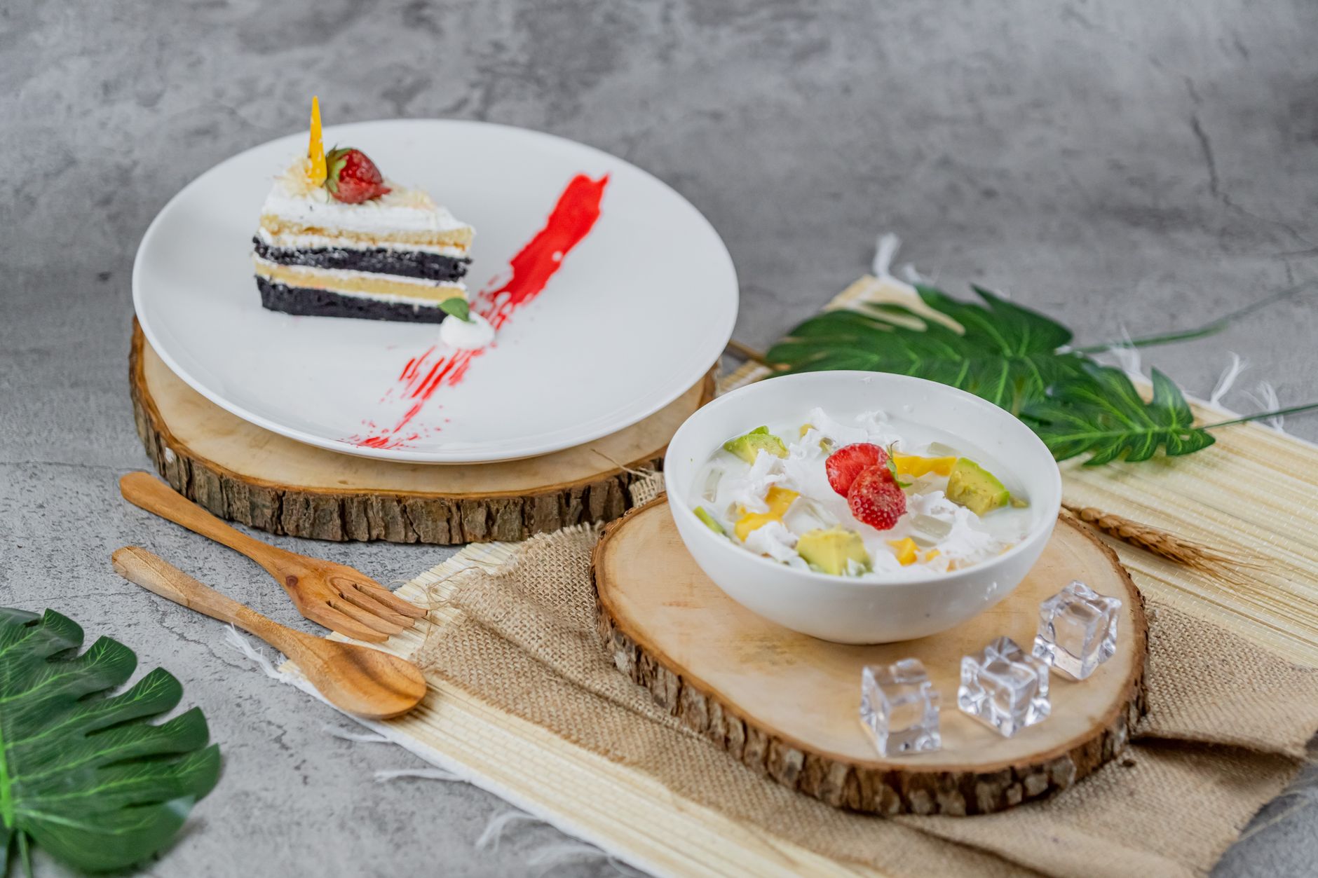 Coconut-Lemon Ice Cream Cake