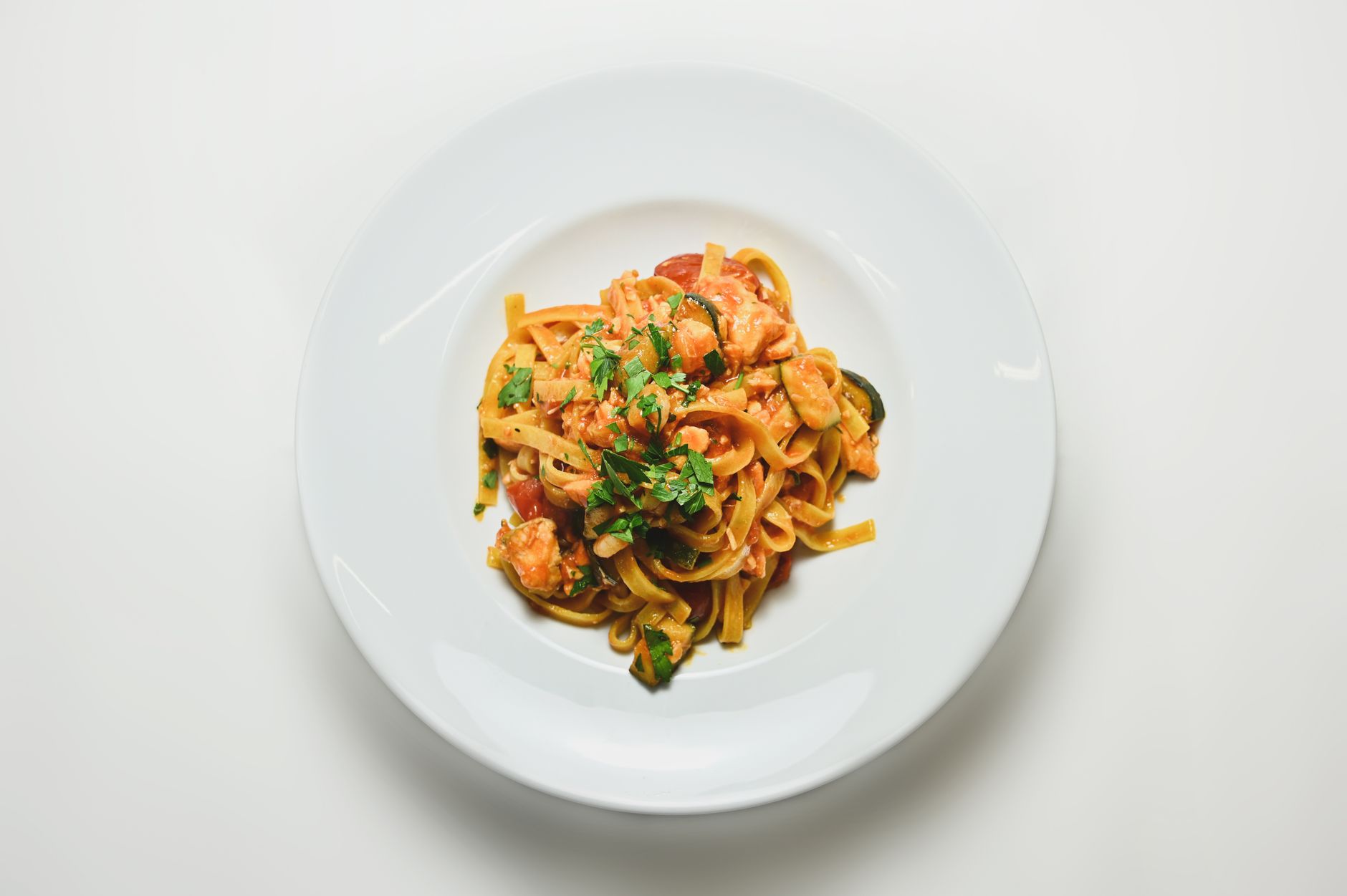 Creamy Tomato Shrimp Pasta