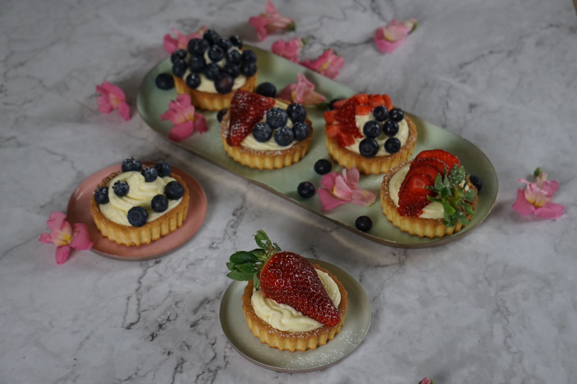 Lemon Curd Tartlets