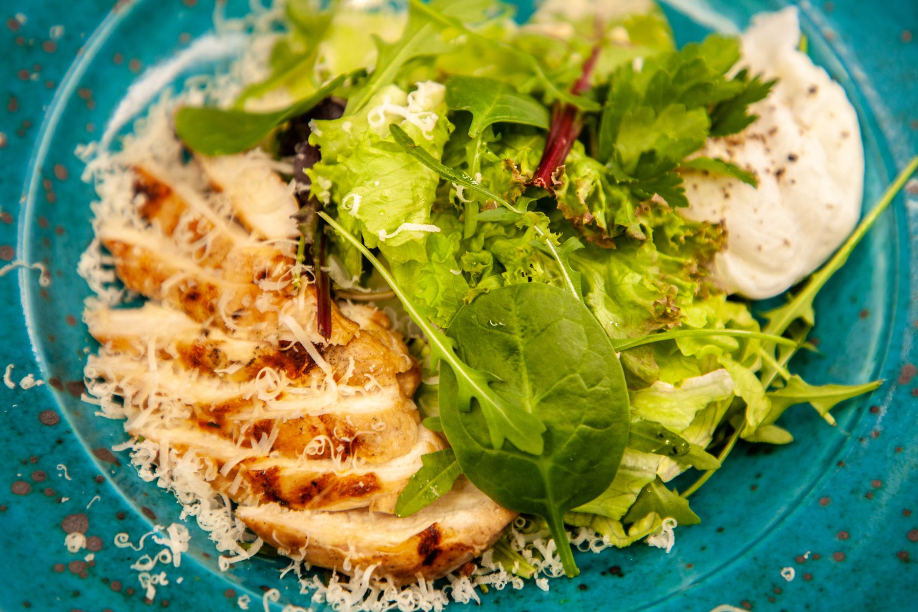 Turkey and Apple Arugula Salad