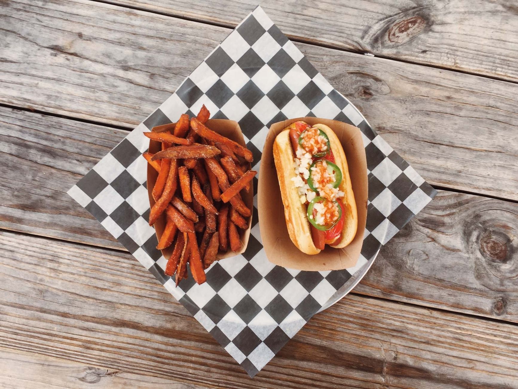 Buffalo hot dogs