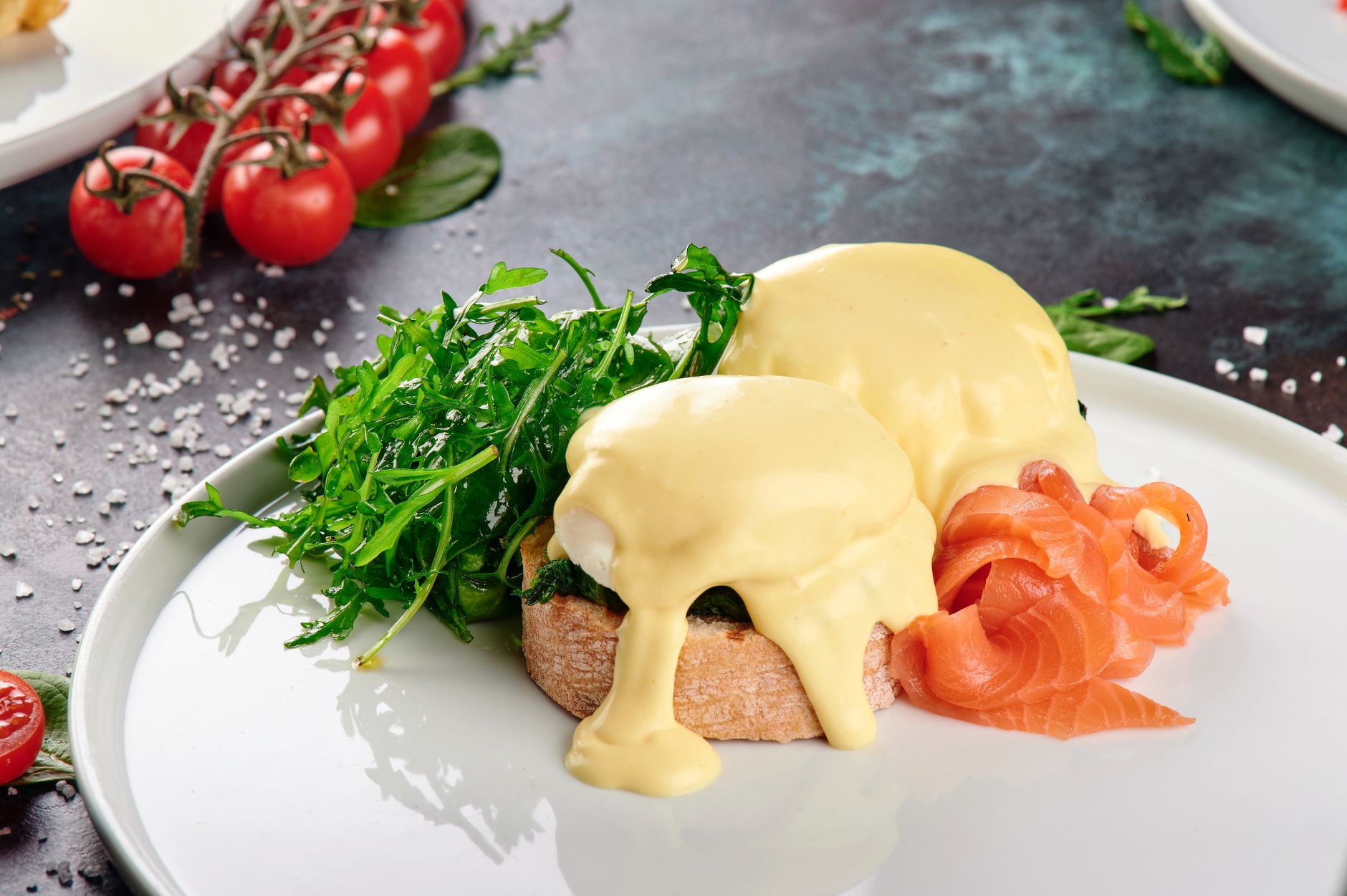 Eggs Benedict Bake with Bearnaise Sauce