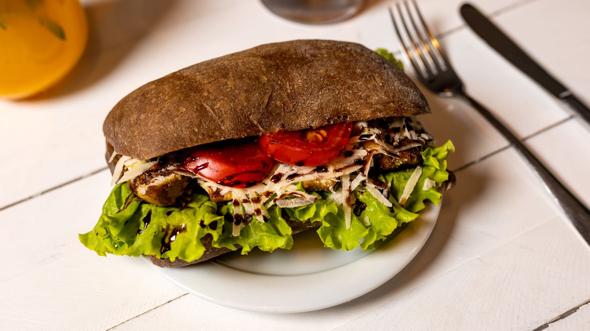 BLT with Peppered Balsamic Mayo