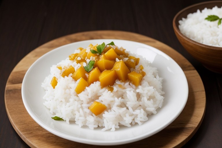 Mango Coconut Jasmine Rice