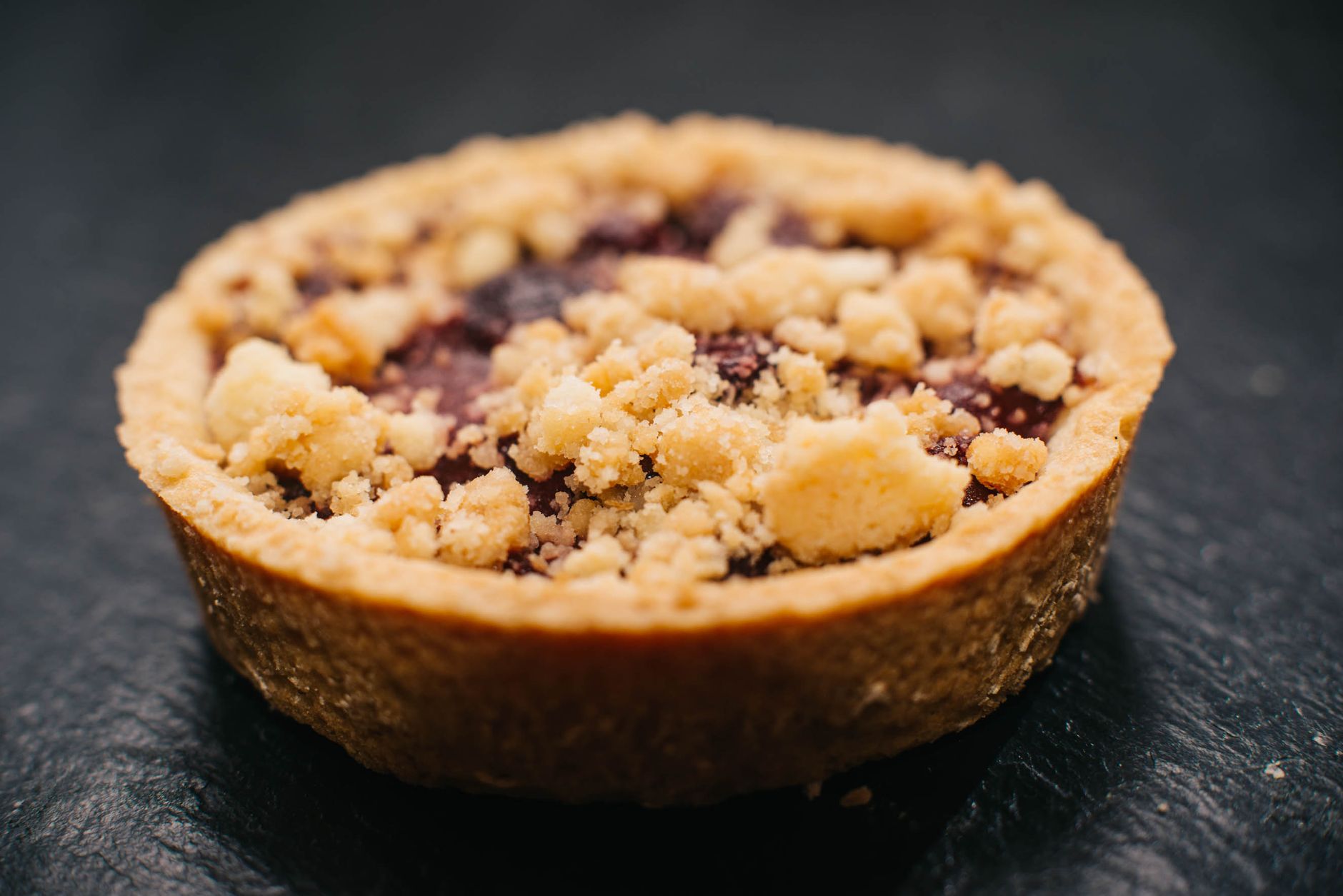 Cranberry-Orange Crumb Tart