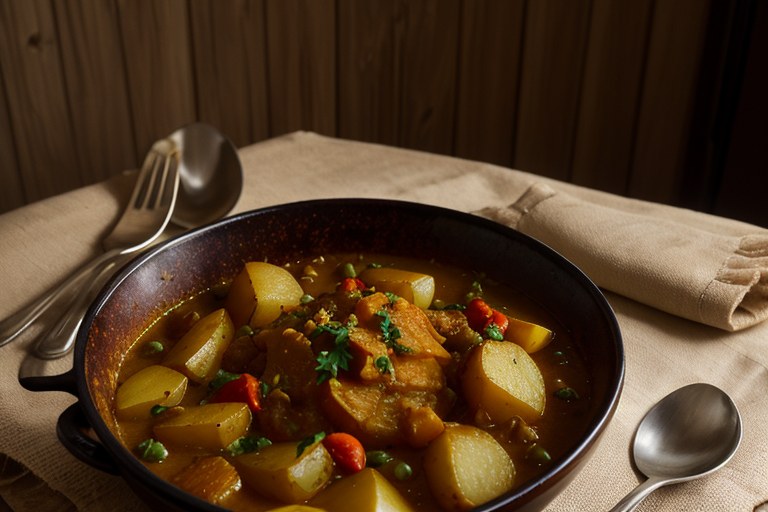Chtitha Batata (Algerian Potato Stew)