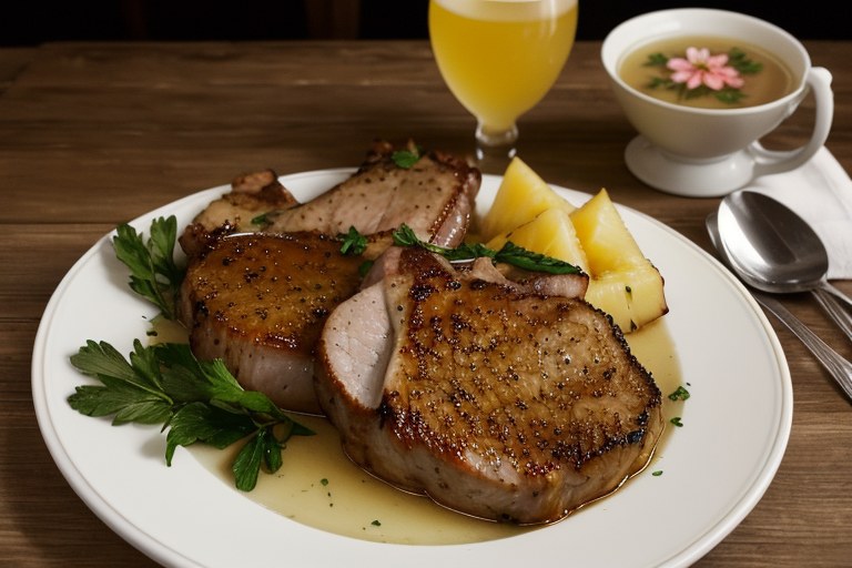 Moist Herbed Pork Chops