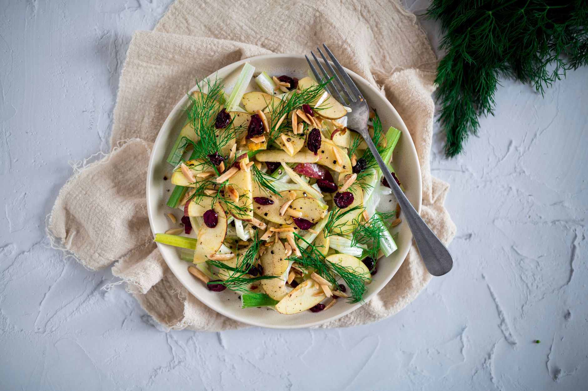 Festive Cranberry Fruit Salad