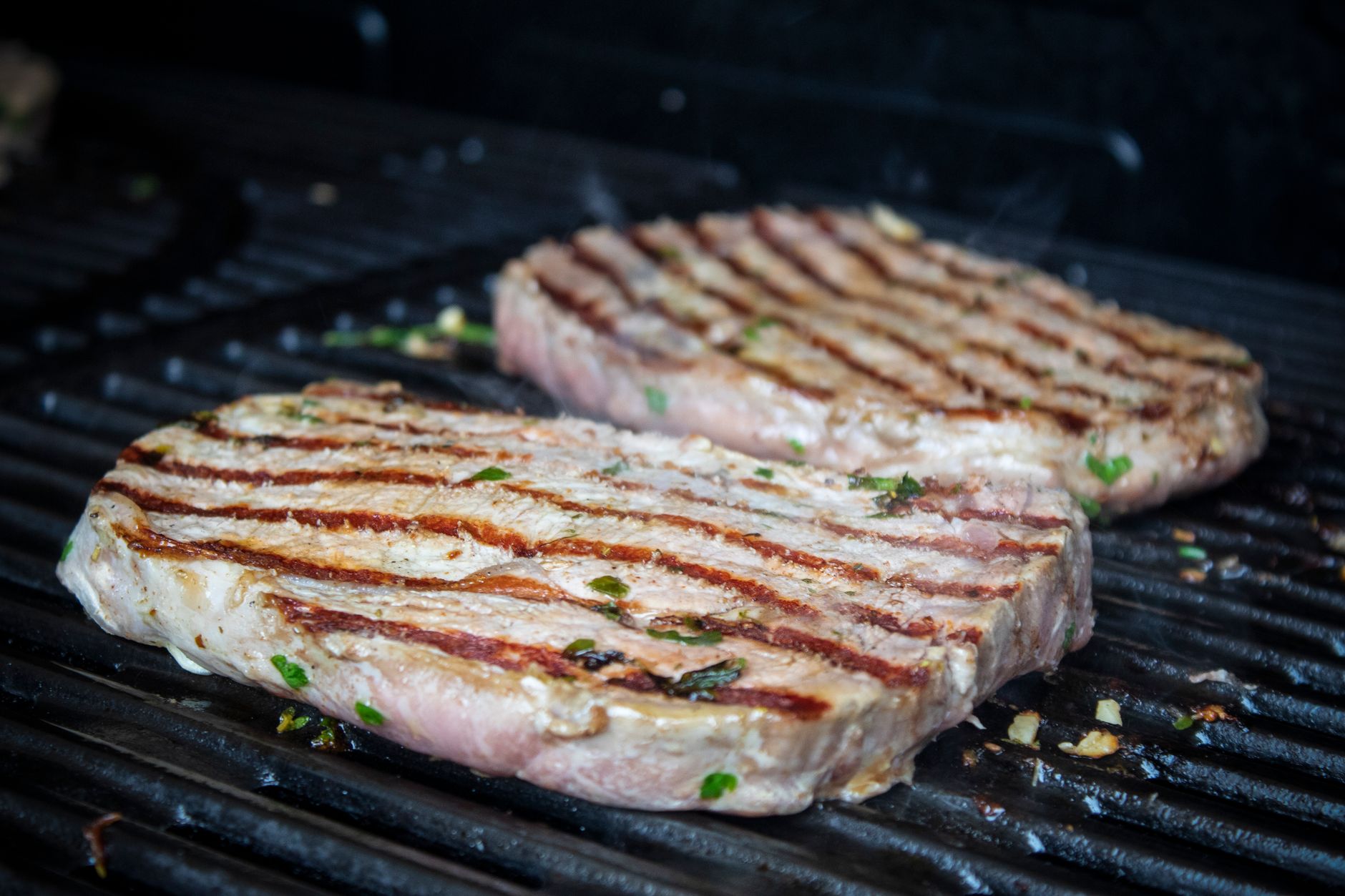 Grilled Stuffed Pork Tenderloin