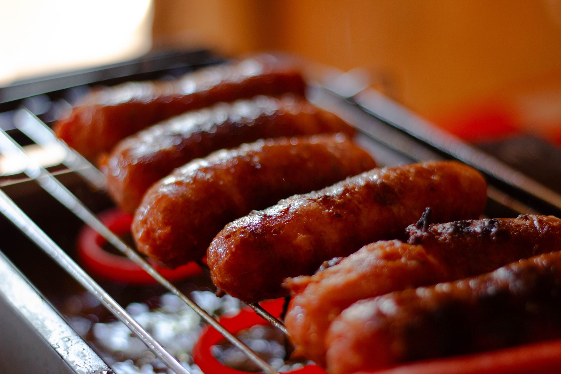 Maple-Glazed Sausages