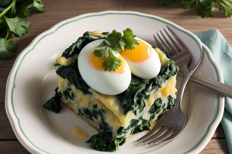 Spinach Egg Bake