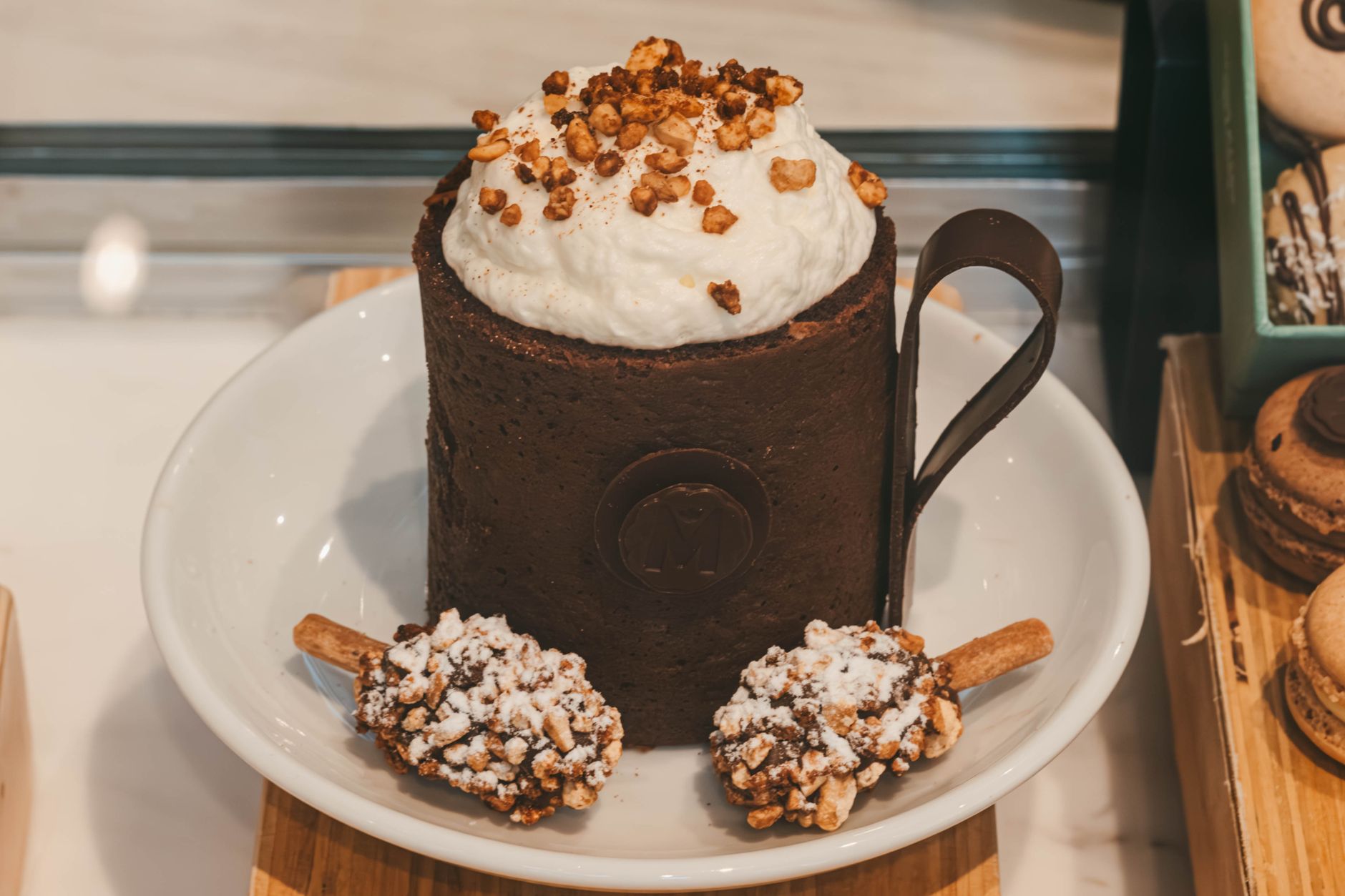 Cinnamon Nut Swirl Mug Cake