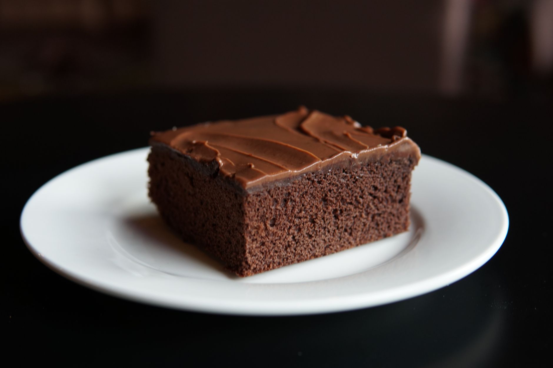 Chocolate Depression Cake (No Eggs, Butter, or Milk)