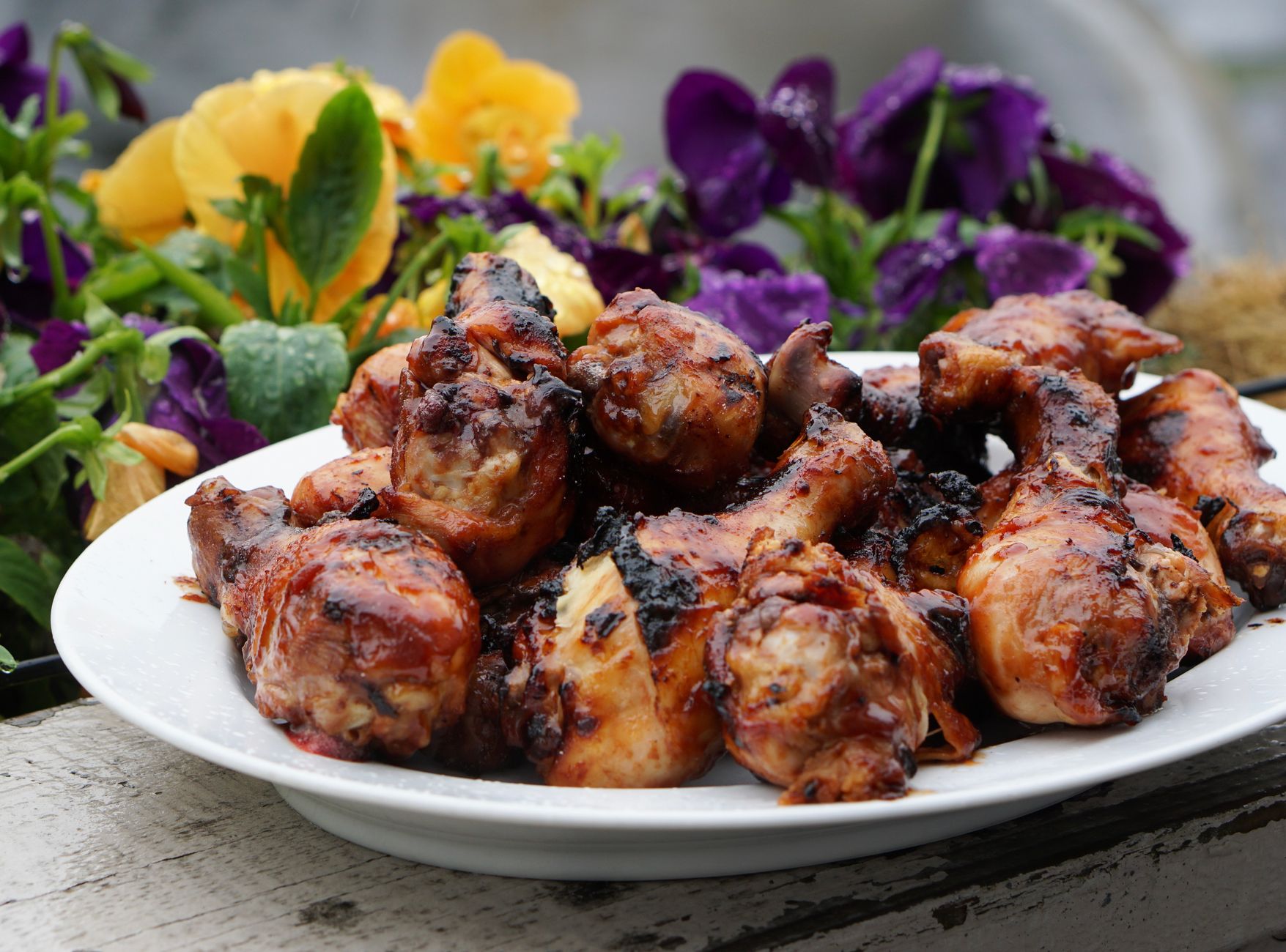 Honey Sriracha Chicken Drumsticks