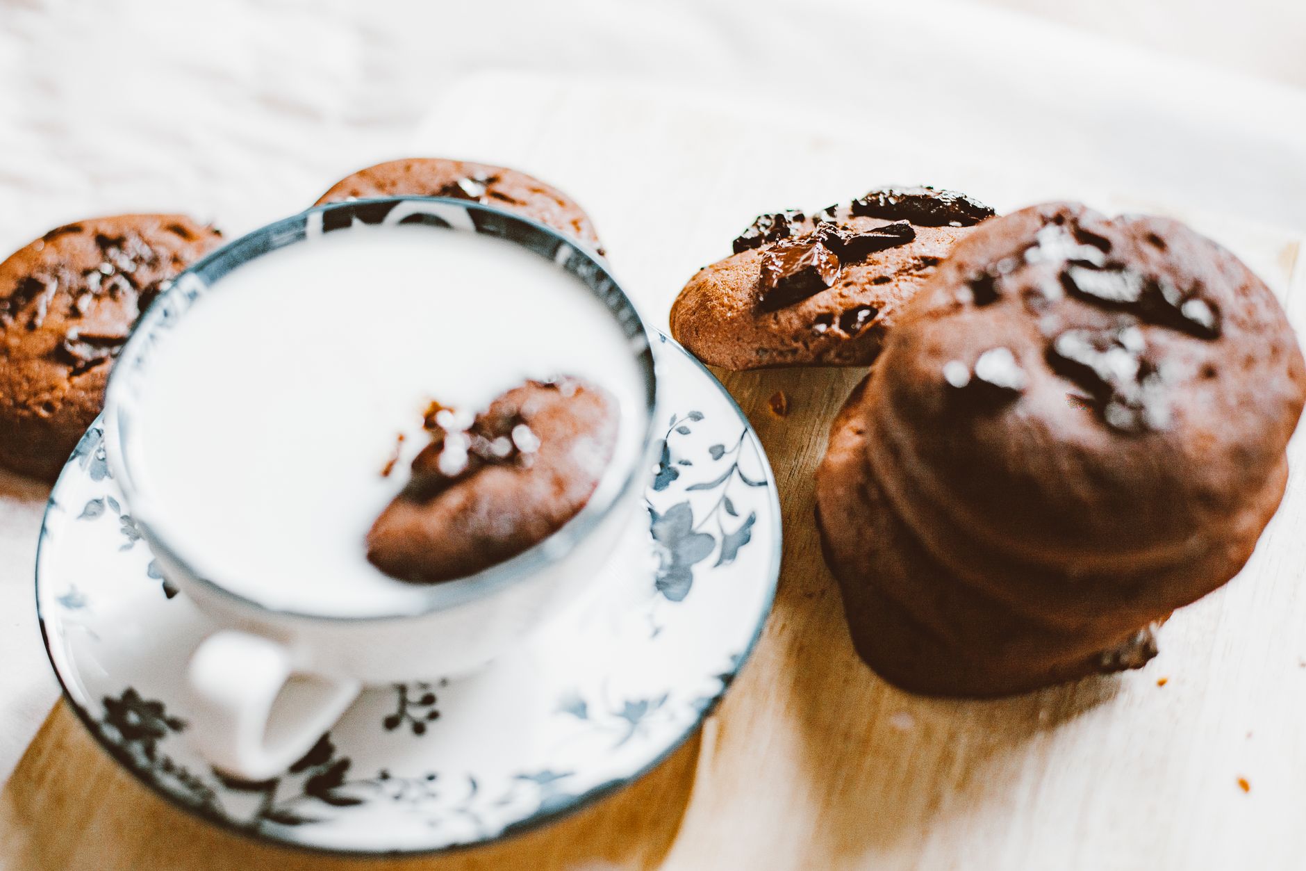 Chocolate Peanut Butter No-Bake Cookies