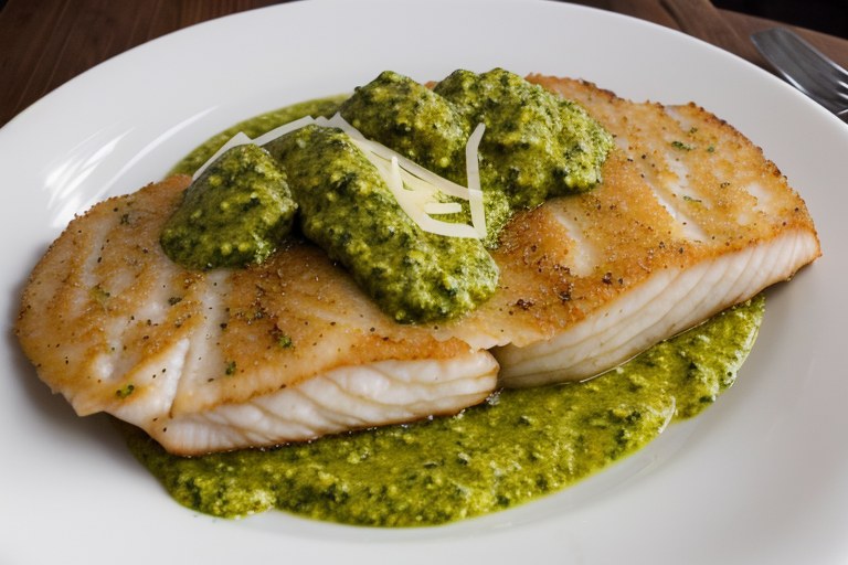 Pesto Parmesan Tilapia
