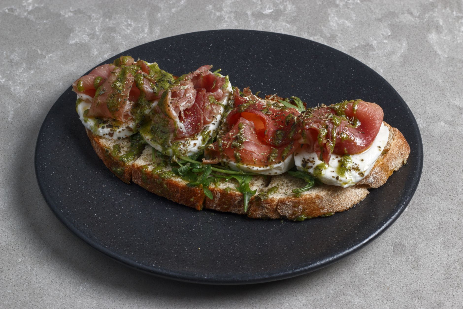 Pesto Bruschetta