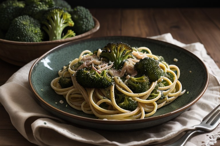 Broccoli & sage pasta