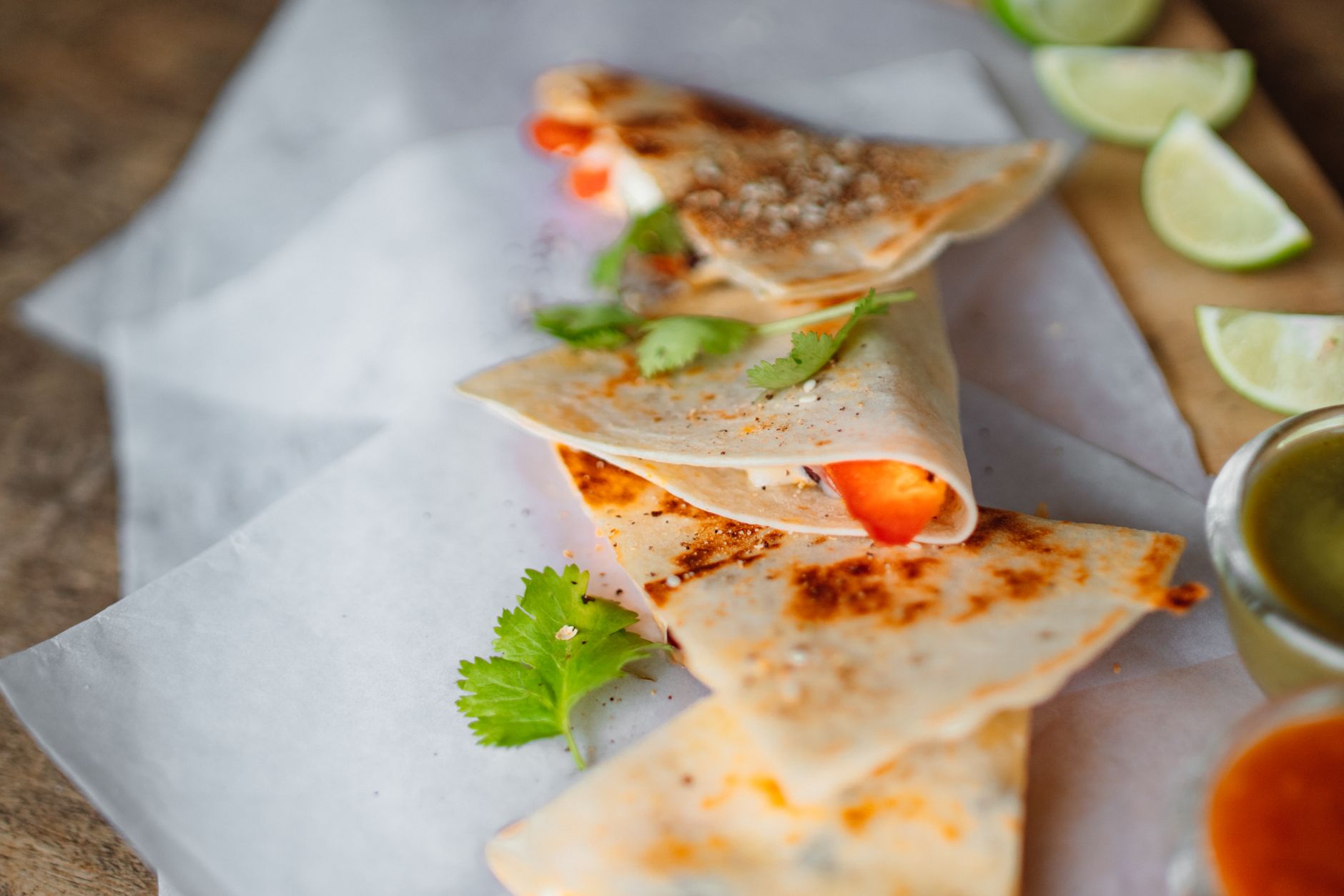 Kimchi Quesadillas