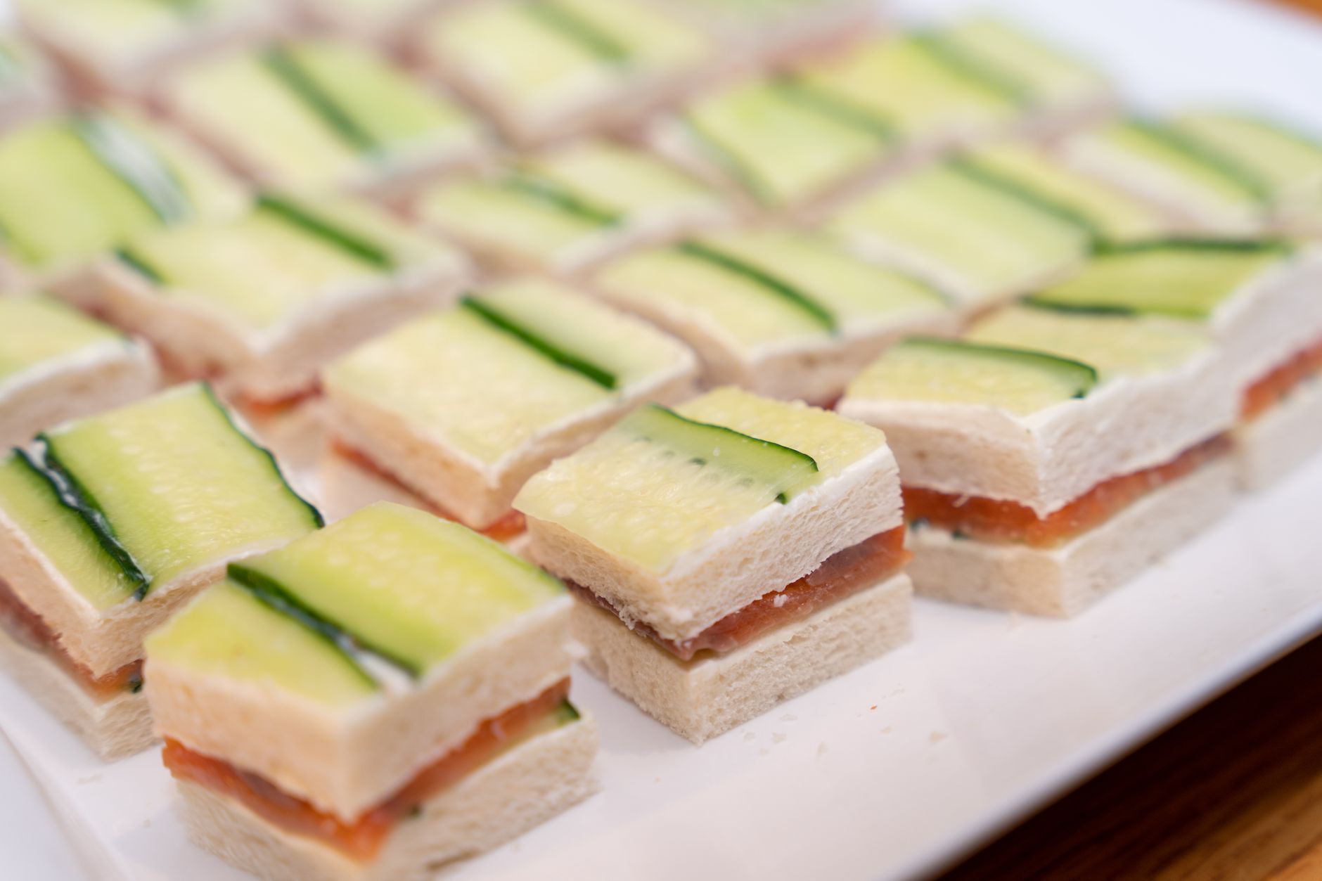 Egg and Cucumber Sandwiches