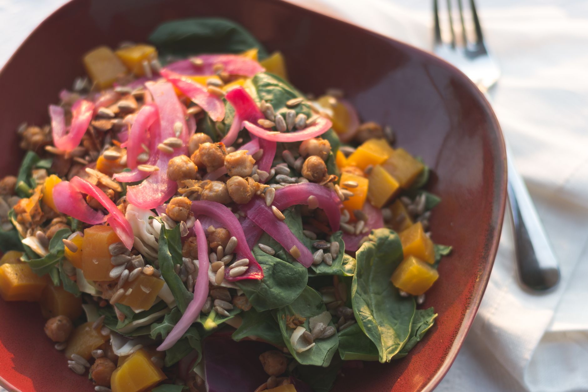 Chipotle Butternut Squash and Quinoa Salad