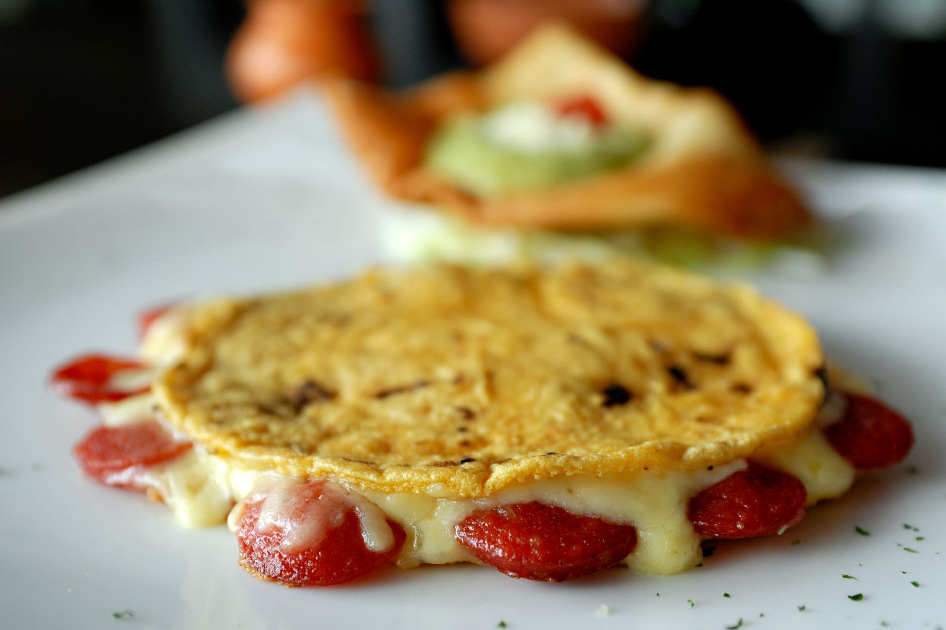 Manchego & chorizo melting biscuits
