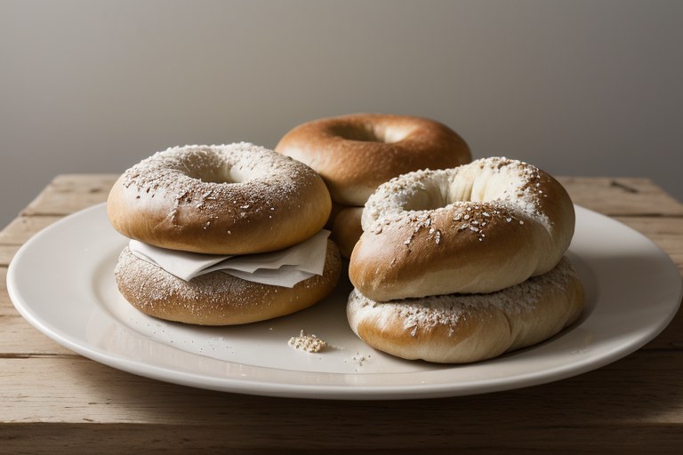 Homemade bagels