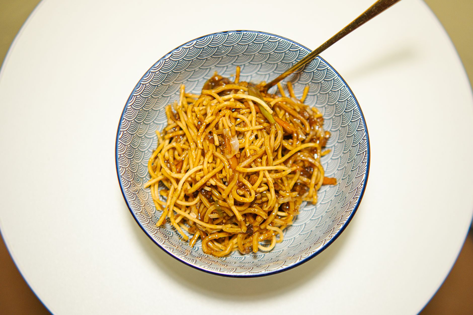 Spam Stir Fry Noodles