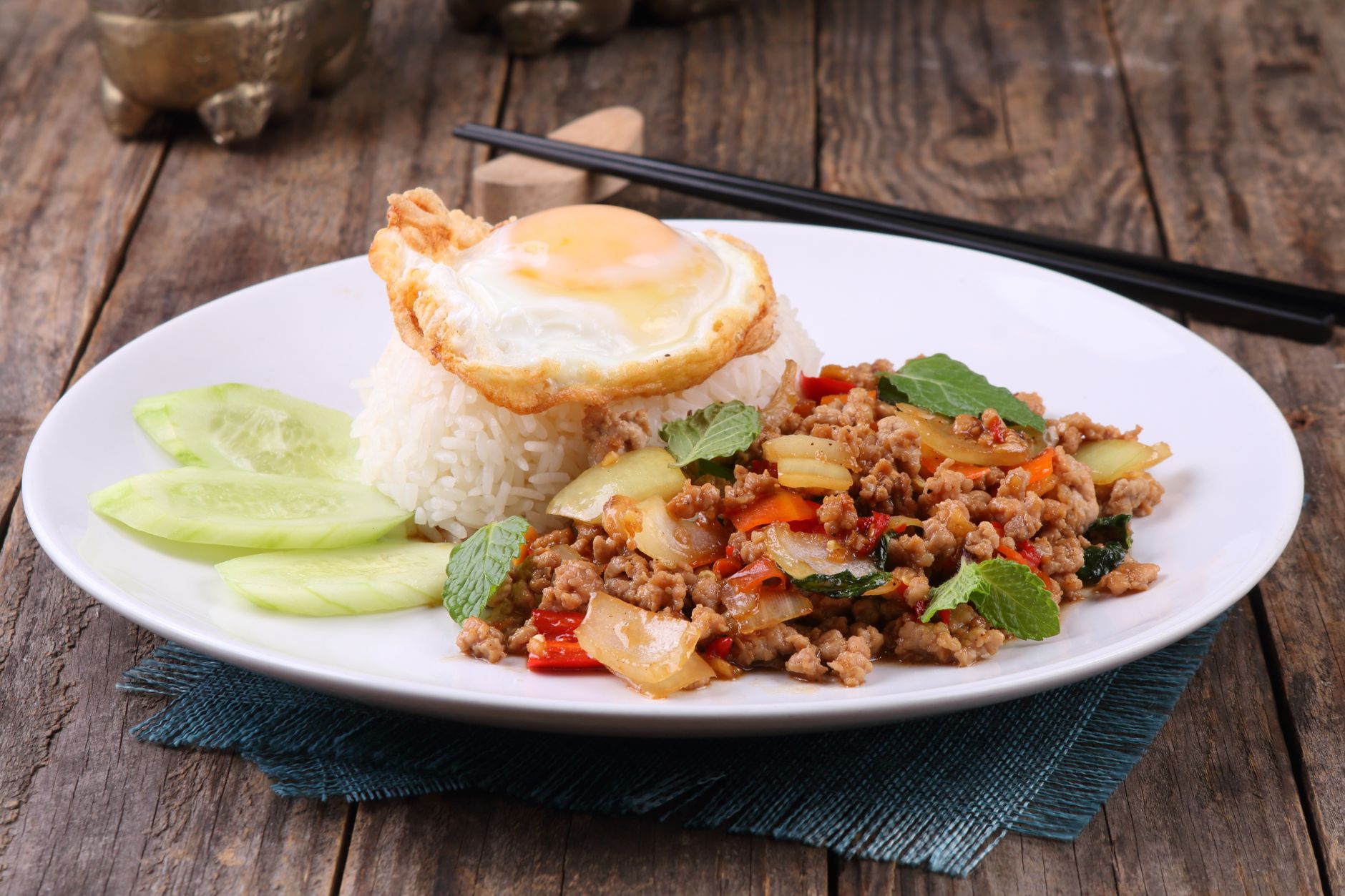 Thai beef stir-fry