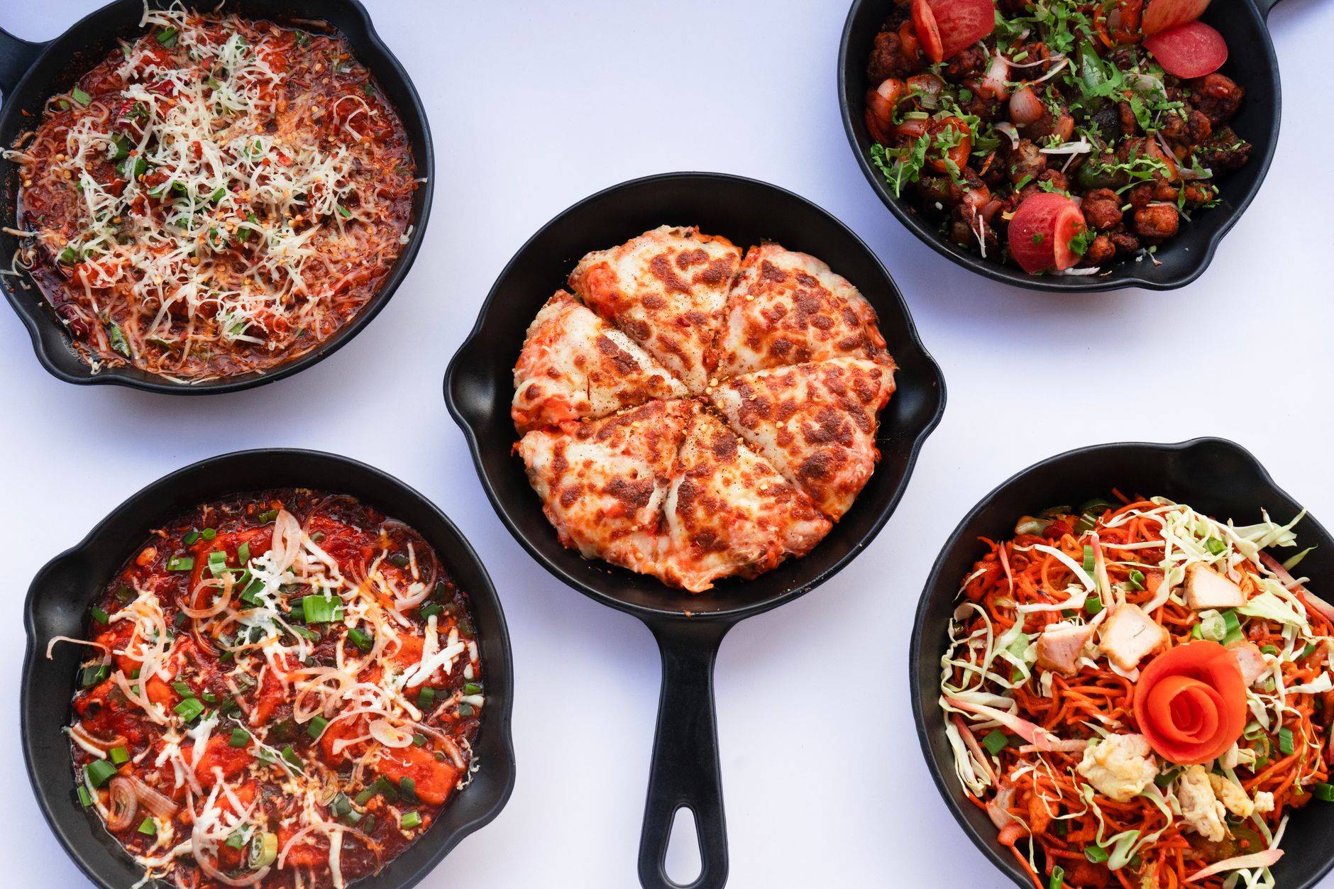 Meat Lover's Pizza Rice Skillet