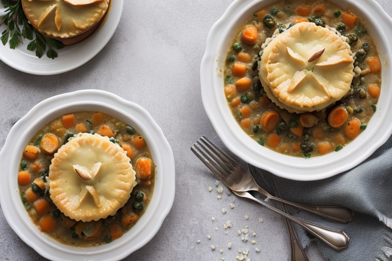Mediterranean Turkey Potpies