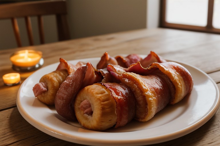 Triple pigs in blankets